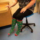 Holiday Fun and Christmas Knee-High Compression Socks (3-Pair) product image