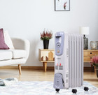1500W Electric Oil Filled Radiator Space Heater product image