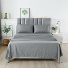 1800 Series 4-Piece Deep Pocket Checkered Bed Sheet Set product image