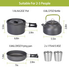 LakeForest® 12-Piece Camping Cookware Set product image