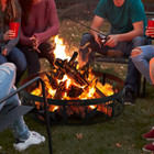 36-inch Metal Fire Pit Ring with Extra Poker product image