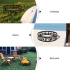 36-inch Metal Fire Pit Ring with Extra Poker product image