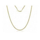 10K Solid Yellow Gold 2mm Cuban Chain product image