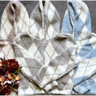 Diamond Plaid Sherpa Zip-up Hoodie product image