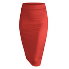 Women's Elastic Waist Stretch Bodycon Pencil Skirt product image
