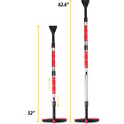 Zone Tech® Extendable Snow Brush And Ice Scraper with Rotating Brush Head product image