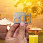 12-in-1 Stainless Steel Wallet Tool (1- to 4-Pack) product image
