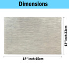 Slip-Resistant Washable Metallic  Dining Table Place Mat (4-Pack) product image