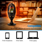 Wireless Bluetooth LED Speaker with Real Flame Torch Light Effect product image