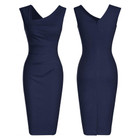 Haute Edition® Women's Retro Sleeveless Bodycon Dress product image