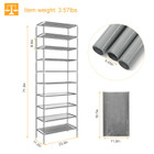 10-Tier Shoe Rack Shelving Unit product image