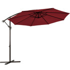 10-Foot Patio Offset Hanging Umbrella with Easy Tilt Adjustment product image