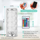 iMounTEK Crystal Diamond Cut Table Lamp product image