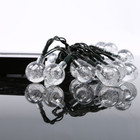 16-Foot 20-LED Crystal Ball Solar String Light product image