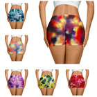 Women's Tie-Dye Low-Waist Workout Shorts (6-Pack) product image