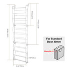 Over-the-Door Shoe Rack product image