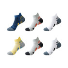 Men's Running Fitness Performance Sports Compression Quarter Socks (6-Pair) product image