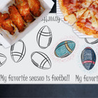 Coloring Football Fan Paper Table Runner product image