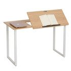 Homcom® Computer Table with Small Adjustable Angle Tabletop product image