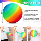 Waloo Rainbow Playground 9-inch Super Bounce Ball product image