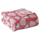 Valentine's Day Heart-Themed Ultra Plush Throw Blanket product image