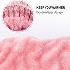 Unisex Warm Fleece-Lined Beanie & Neck Warmer Set product image