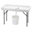 Folding 4-Foot Party Ice Table with Matching Skirt product image