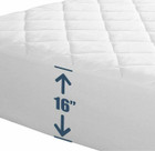 Lux Decor Quilted Mattress Cover Protector product image