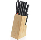 Cheer Collection 13-Piece Kitchen Knife Set with Wooden Block product image
