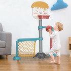 3-in-1 Toddlers' Basketball/Soccer/Roller Activity Center product image