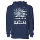 Women's Star-Spangled Football Pullover Hoodie product image