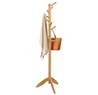 11-Hook 2-Height Wooden Coat Rack  product image