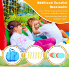 Inflatable Snow Cottage Ball Pit Bounce House product image