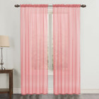 2-Piece 90" Celine Sheer Voile Window Curtain Panel product image