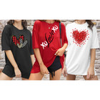 Women's Oversized Valentine's Day T-Shirts product image