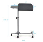 Adjustable Angle & Height Rolling Laptop Desk product image