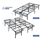 Twin/Full Expandable Metal Platform Bed Frame product image