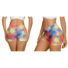 Women's Tie-Dye Low-Waist Workout Shorts (4-Pack) product image