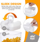 Cheer Collection® 1.2L or 1.9L Airtight Food Storage Containers product image