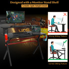 Gaming Desk with Multipurpose Shelves product image