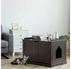 Cat Litter Box Cabinet Storage Bench product image