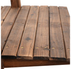 Stained Finish Wooden 5-Foot Garden Bridge product image