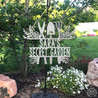 Personalized Outdoor Garden Metal Name Sign product image