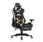 Reclining Swivel Massage Office/Gaming Chair with Footrest product image