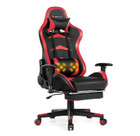 Reclining Swivel Massage Office/Gaming Chair with Footrest product image