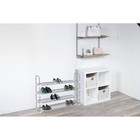 Space Saving 12 Pair Stackable Shoe Rack product image