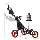 Folding 3-Wheel Golf Cart with Seat product image
