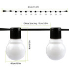 iMounTEK® Plug-in Warm White Globe String Light product image