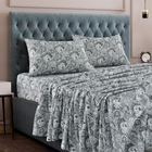 4- or 6-Piece Paisley Printed Deep Pocket Bed Sheet Set product image