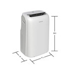Toshiba 8,000 BTU (6,000 BTU DOE) Portable AC with Remote and Window Kit product image
